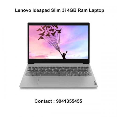 Lenovo Ideapad Slim 3i 4GB Ram Laptop price in hyderabad, telangana, nellore, andhra pradesh