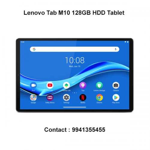 Lenovo Tab M10 128GB HDD Tablet price in hyderabad, telangana, nellore, andhra pradesh