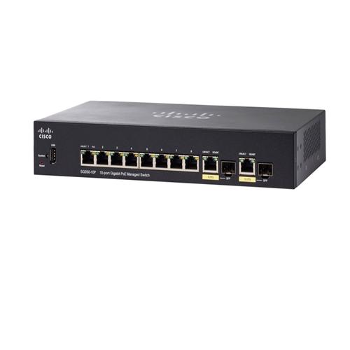 Cisco SG350 10MP 10 Port Gigabit PoE Managed Switch price in hyderabad, telangana,  andhra pradesh